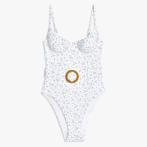 WEWOREWHAT Baby's Breath One Piece NWT